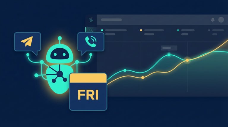 Happy Friday, Serious Growth: AI Agents for Sales Conversations in Telegram & WhatsApp